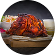 Chicken meal plate